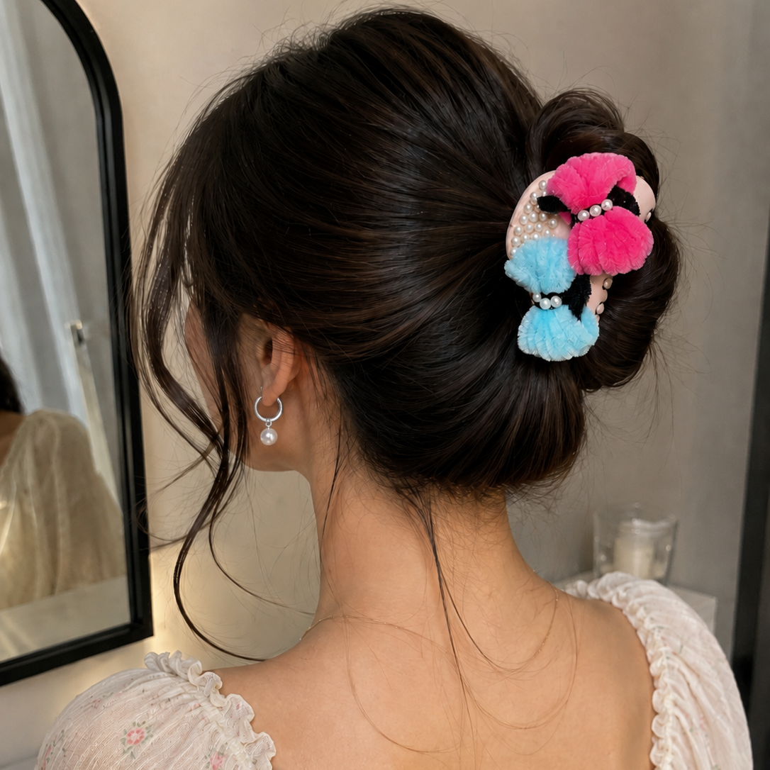 Luna Pearl Hoops