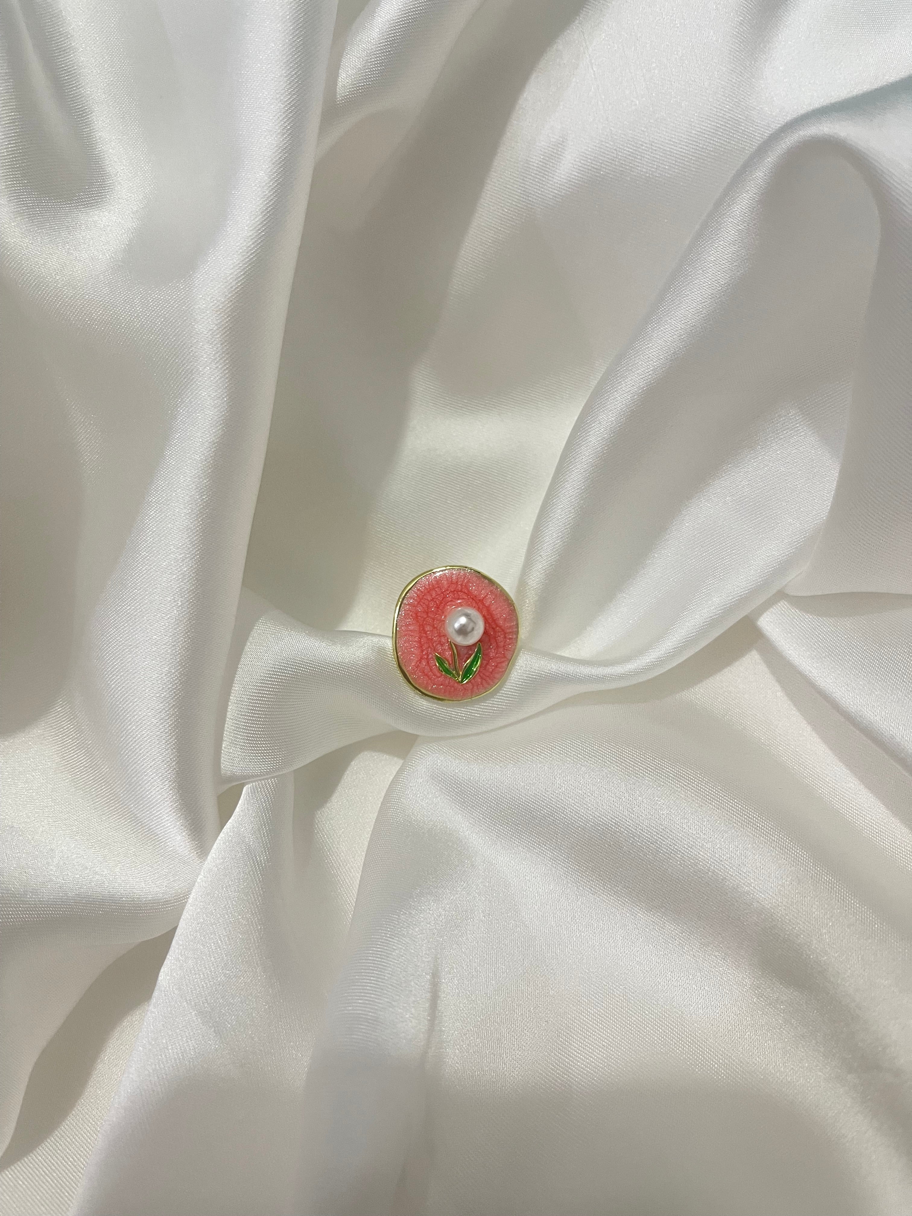 Sakura Pearl Blossom Ring