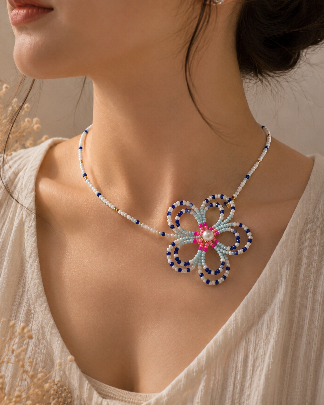 Bloom Beaded Jewelry Set