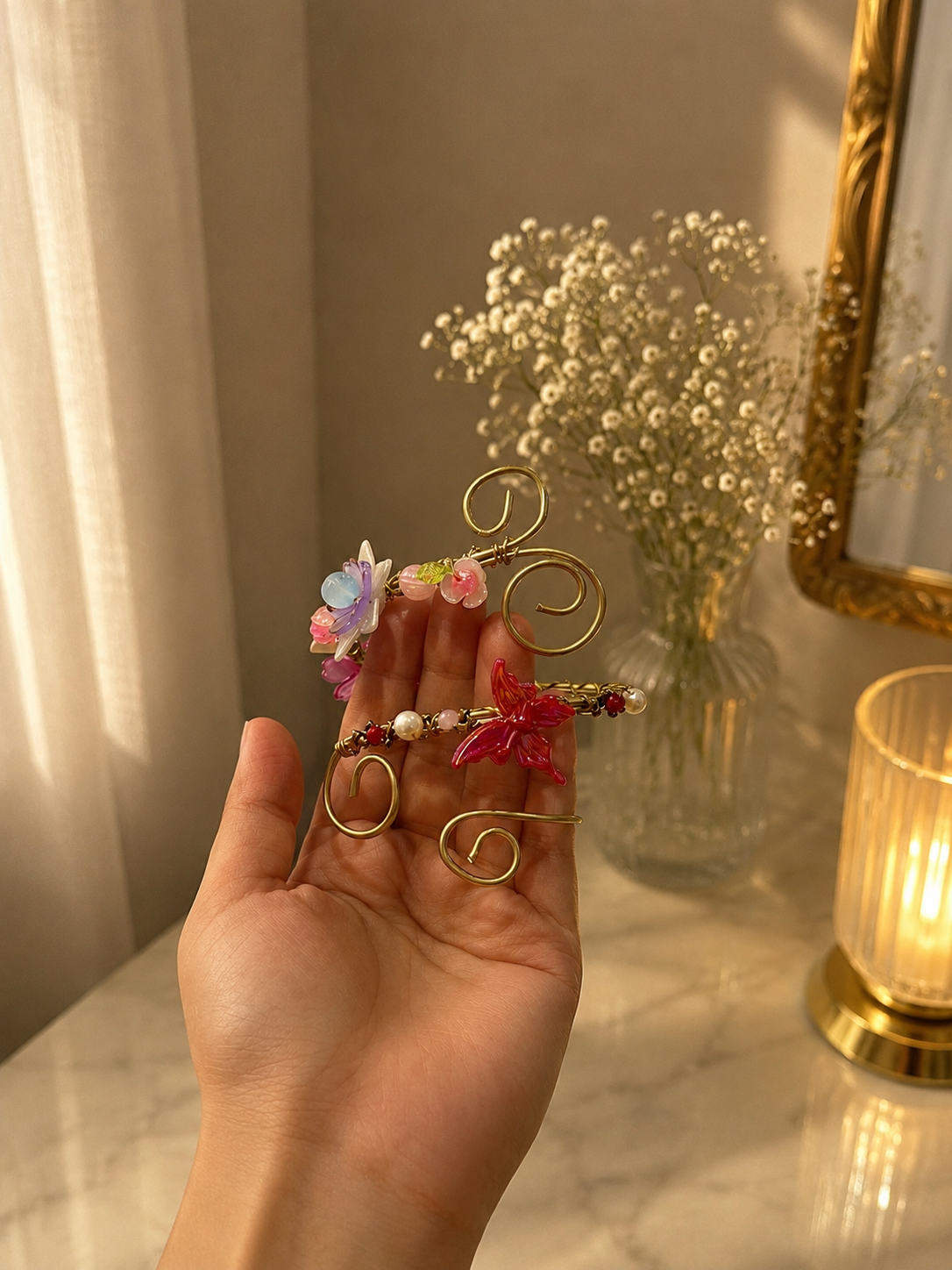 Blossom Flutter Arm Cuff