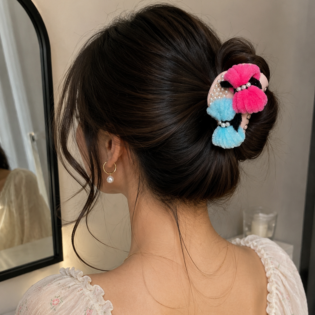 Luna Pearl Hoops